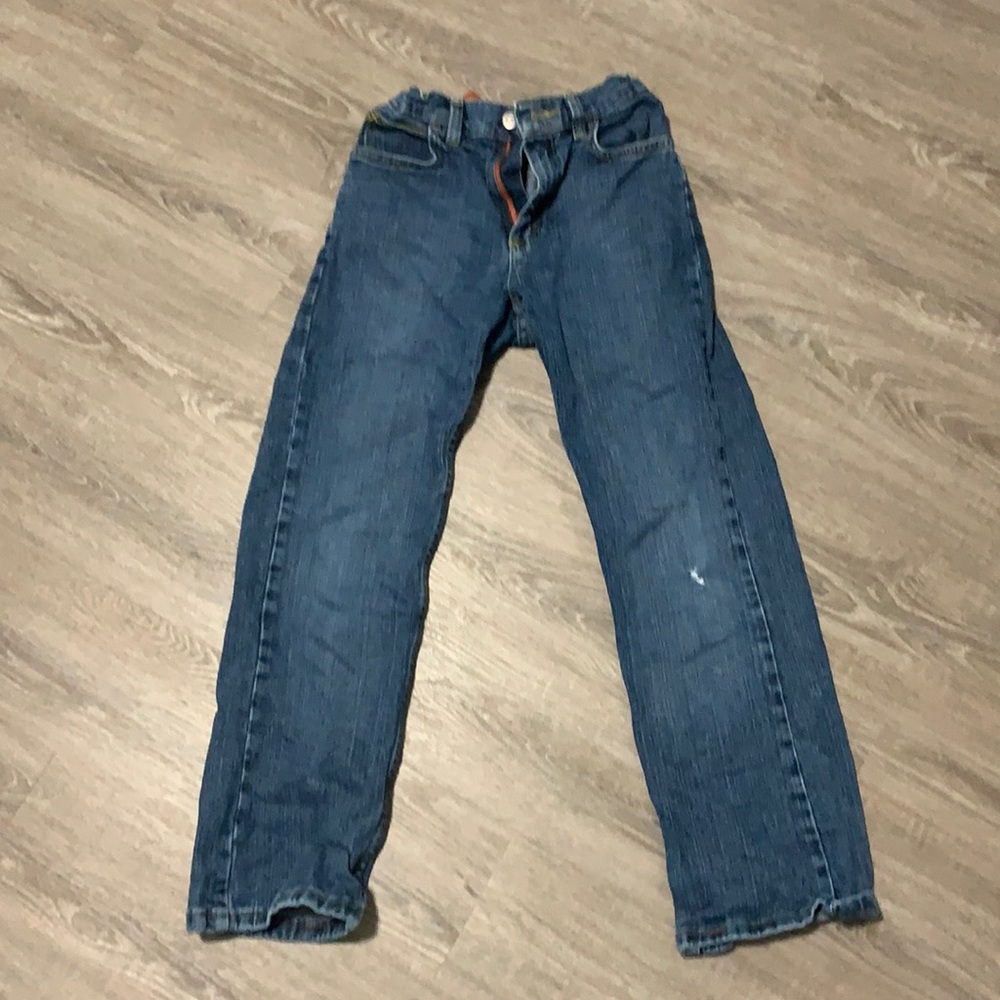 Wide Leg Wrangler Blue Jeans